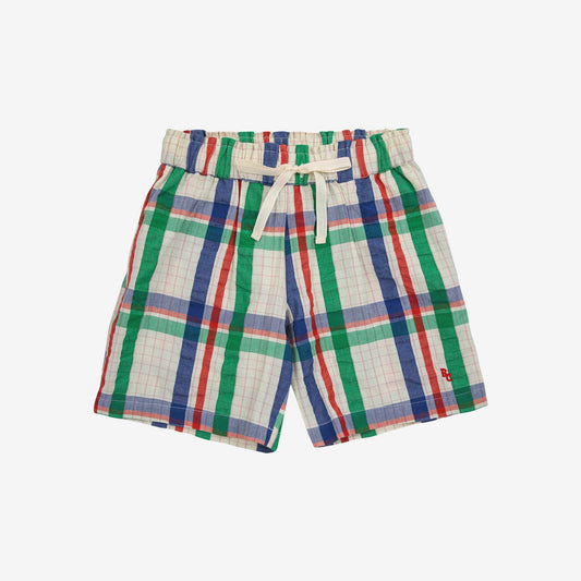 Madras Checks Woven Bermuda Shorts
