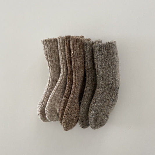 Wool Blend Socks Set