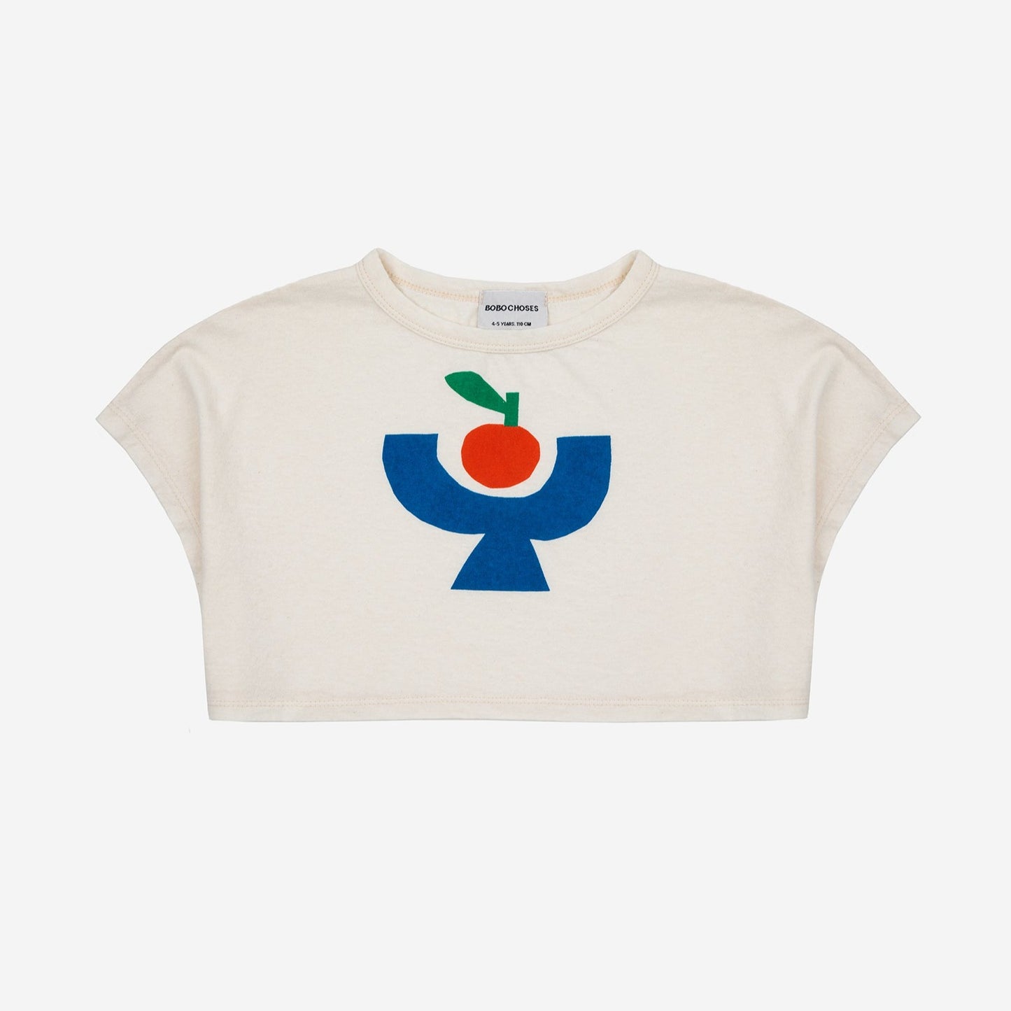 Tomato Plate Cropped T-shirt