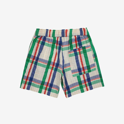 Madras Checks Woven Bermuda Shorts