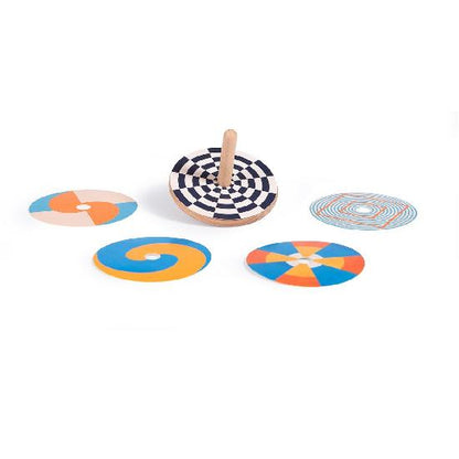 Moulin Roty Optical Illusion Spinning Top