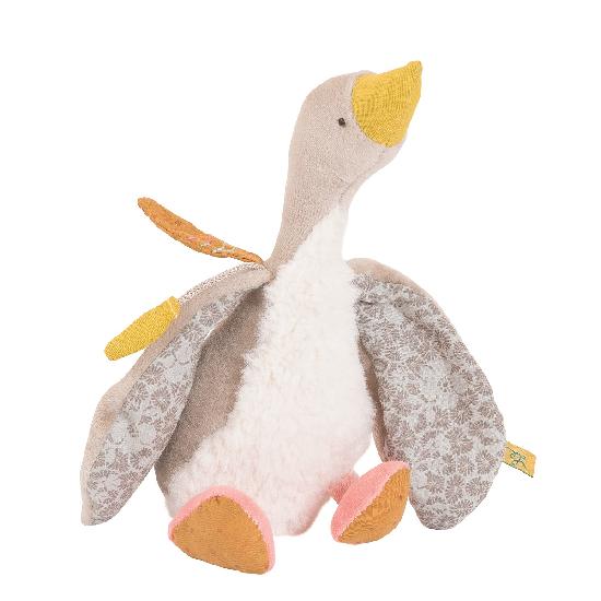 Moulin Roty Flechette Goose Grey Soft Toy