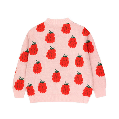 Raspberries Sweater, Pink