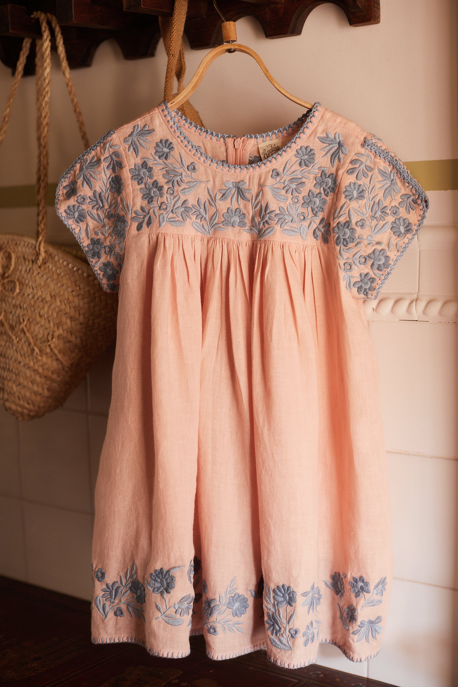Stevie Dress, Pale Rose – blanchou
