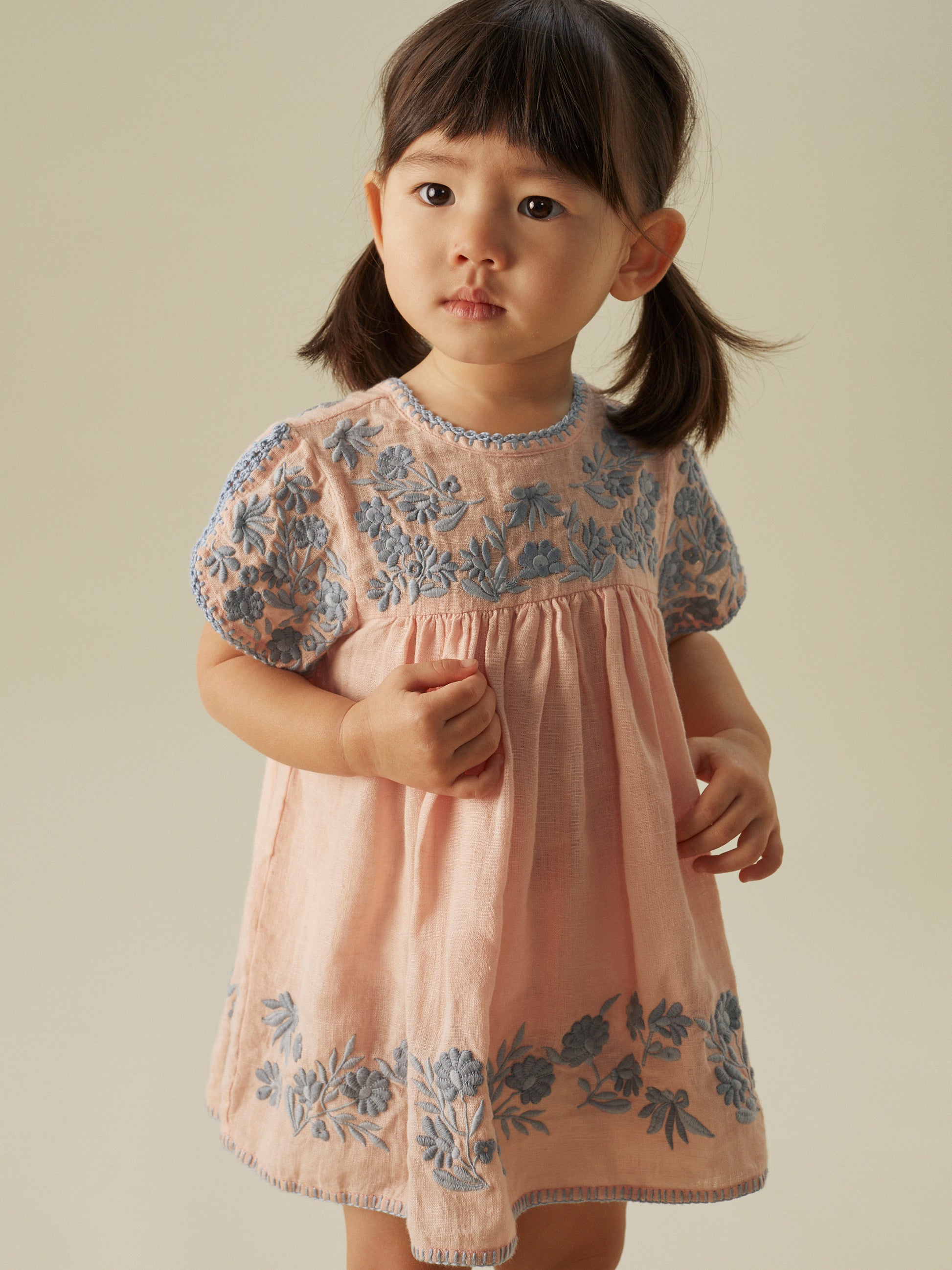 Stevie Dress, Pale Rose – blanchou 