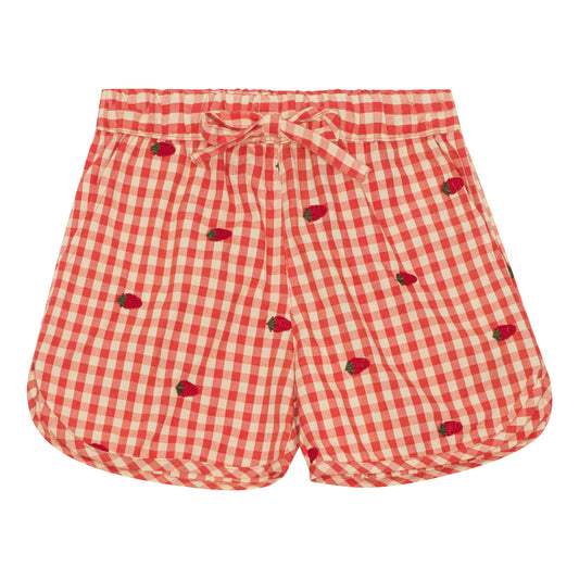 Molly Shorts, Berry Gingham
