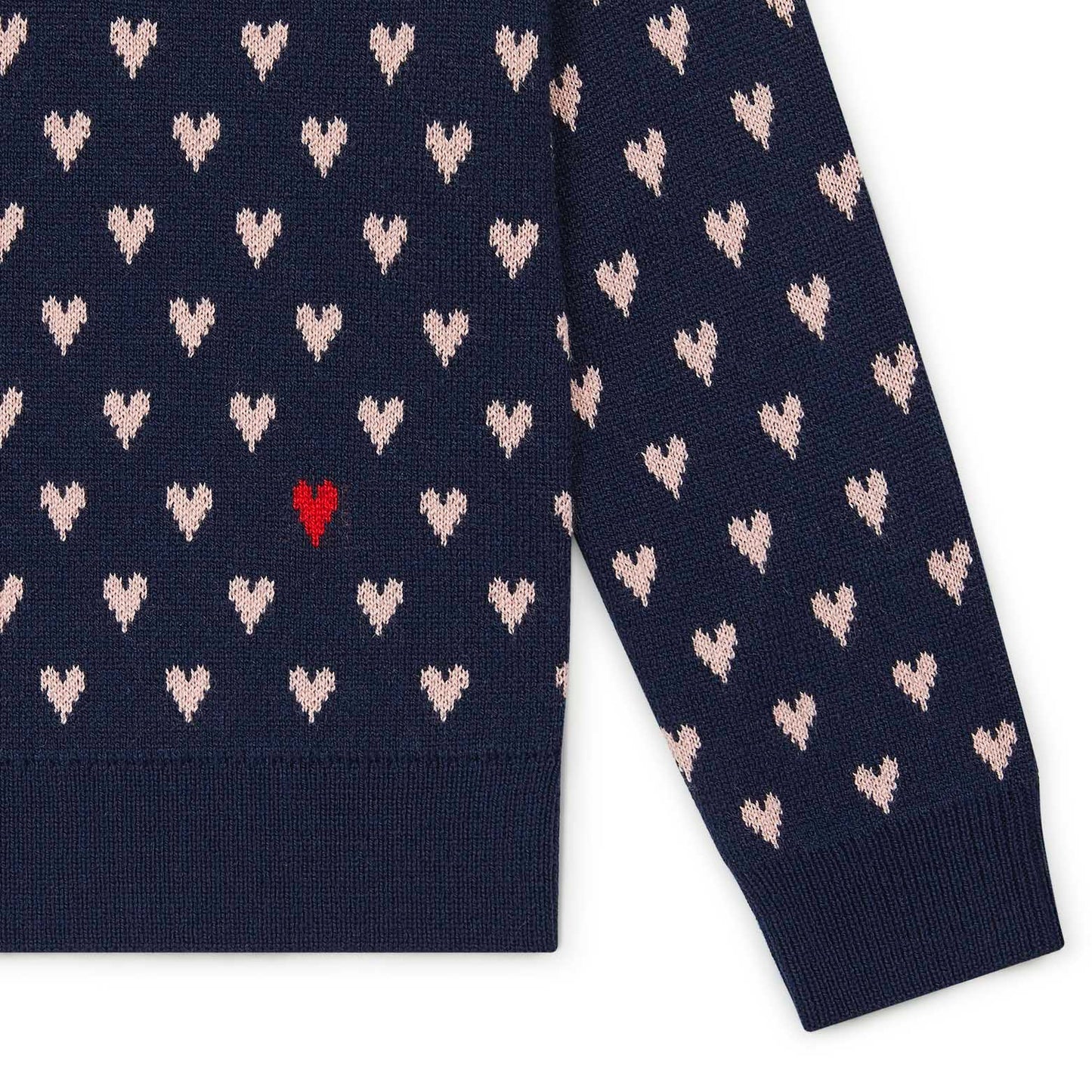 MYLOVE Knit Sweater,  Navy Bonton