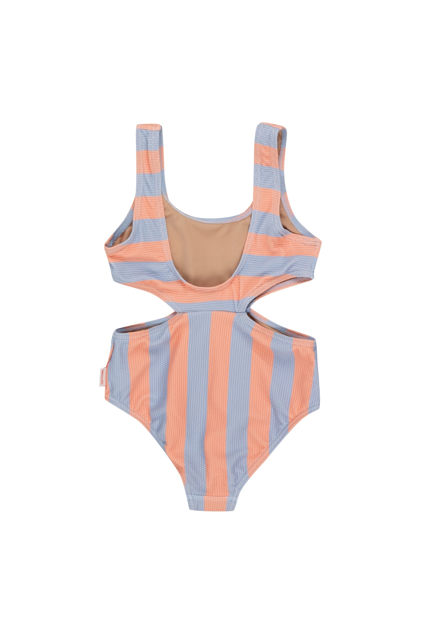 Wonderland Swimsuit, Bluegrey/Papaya