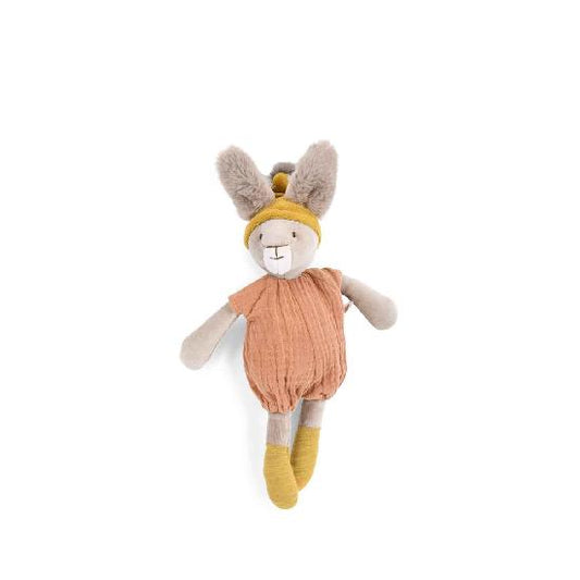 Moulin Roty Clay Rabbit Little Soft Toy