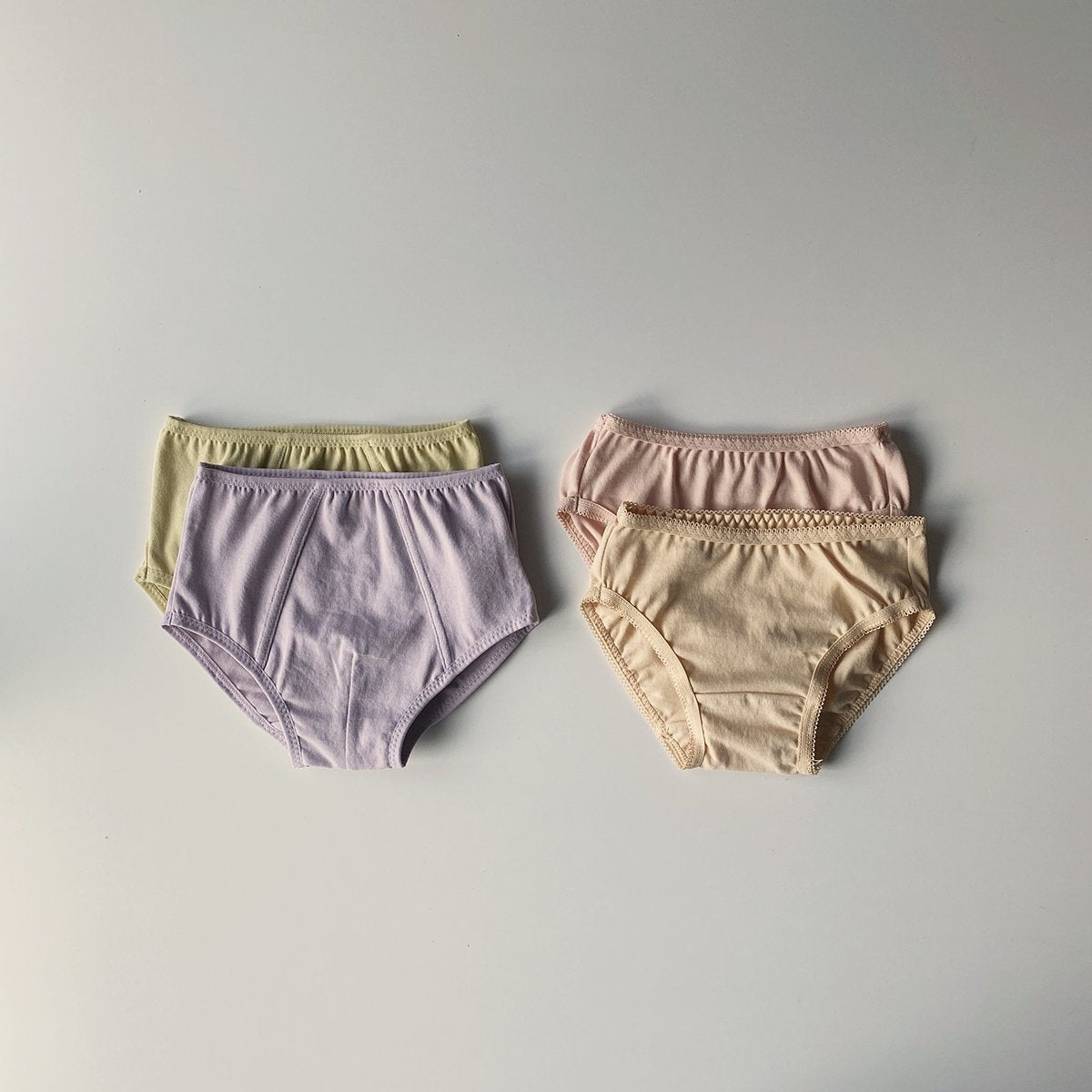 Cotton Underwear Set, Violet